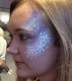 Snowflake face painting