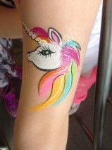 unicorn face painting
